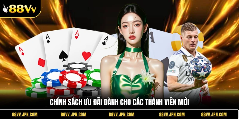 Chính sách ưu đãi dành cho các thành viên mới